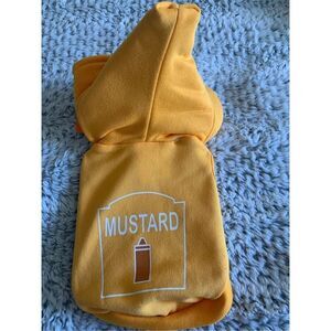 Halloween Mustard Bottle Dog Costume  XS